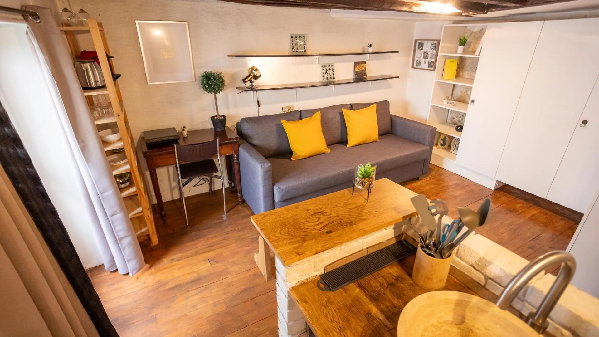 Studio Cosy Romantique En Plein Coeur De Paris Apartment